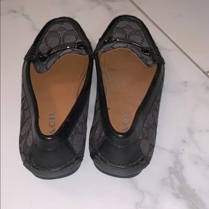 Coach Shoes - Coach Black Logo Driver Loafer 7.5 Like New Coach Shoes - Coach Black Logo Driver Loafer 7.5 Like New